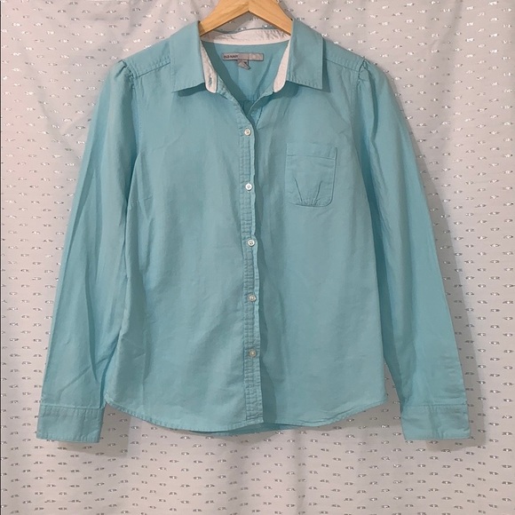 Old Navy- Long Sleeve Shirt EUC - Picture 3 of 7